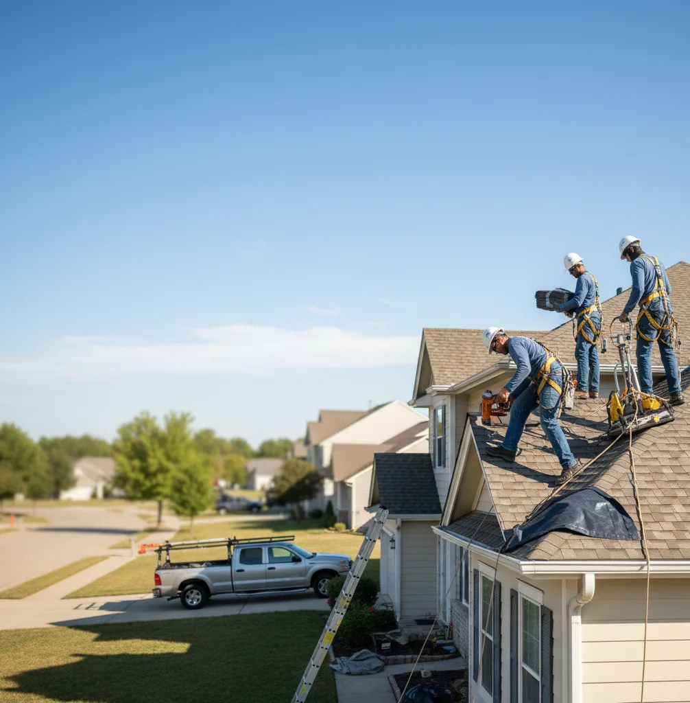 Roof Repair in Monmouth Junction